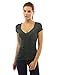 PattyBoutik Women Sweetheart Ruched Front Top (Dark Green Large)