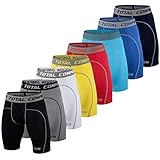 TCA Men's & Boy's Pro Performance Compression Base Layer Thermal Under Shorts