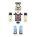 Master Miner Man Action Figure Toy, 4 Inch Custom Series Figurines by EnderToys