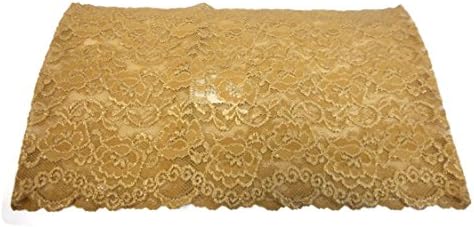 Ally Rose Women's Stretchy Lace Topper Camisole Bandeau Tube Top (Large, Nude)