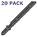 INTEGRA Tools T118B T-Shank 20 Piece Contractor Jigsaw Blade Set with storage tube. Made with Metal. Blades optimized for cutting Metal, Wood, PVC, and Plastic.