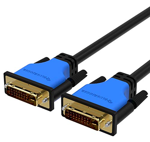 Bluerigger Dvi Male To Dvi Male Digital Dual-Link Cable (6 Feet, Black) (609465954745)