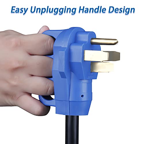 VOGREX 50 Amp 50 Feet RV Power Extension Cord, Generator Extension Cord