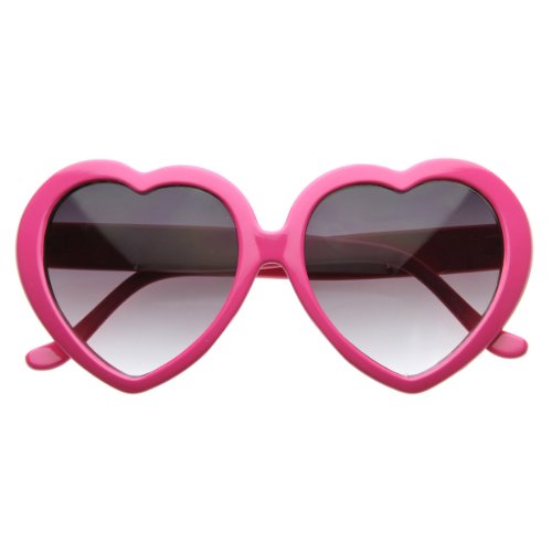 Zerouv - large oversized womens heart shaped sunglasses…