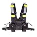Radio Chest Harness, Universal Radio Carry Case, Tractical Front Pack Pouch Holster Vest Rig Chest Bag Holder for Two Way Radio Walkie Talkie, Rescue Essential for Men Women Hiking Camping
