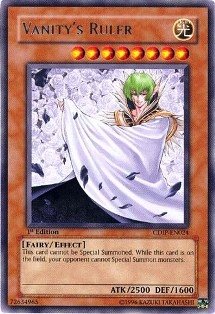 Yu-Gi-Oh! - Vanity's Ruler (CDIP-EN024) - Cyberdark Impact - 1st Edition - Rare