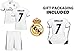Ronaldo #7 Real Madrid Home Kids Soccer Jersey Kit with Free Shorts Youth Sizes (Youth Small: 6-8 years old)