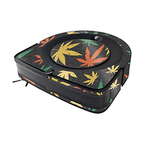 MightySkins Glossy Glitter Skin Compatible with iRobot Roomba s9 Vacuum - Rasta…