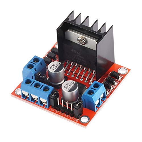 Liobaba Dual H Bridge Stepper Motor Drive Controller Board Module for Arduino L298N Motor Driver Board Module