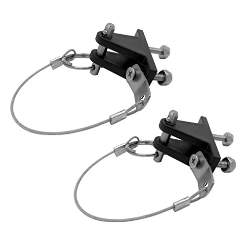Homyl 2 Pieces Durable Nylon Deck Hinge Quick Release Pin Lanyard for Kayak Canoe Slide Rail Anchor Marine Boat Canopy Bimini Top