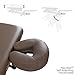 EARTHLITE Portable Massage Table Package AVALON – Reiki Endplate, Premium Flex-Rest Face Cradle & Strata Cushion, Carry Case (30”x73”)