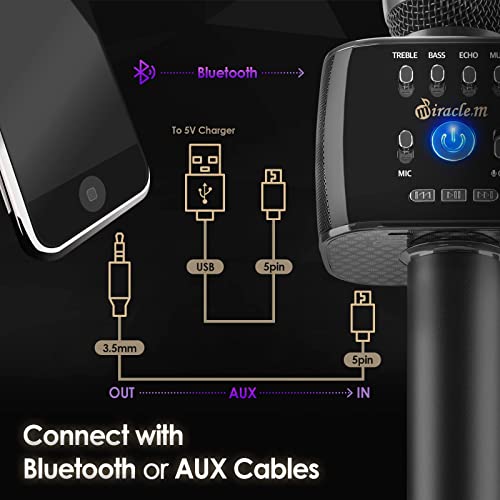M75 Bluetooth Karaoke Microphone Bluetooth Microphone Wireless
