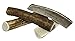 Deluxe Naturals 2 x 1-LB Large Whole Elk Antler Dog Chews (6 to 9+ in) – Long Lasting Natural Dog Bones for Medium & Large Dogs 30-80 lbs, Aggressive Chewers, Teeth Cleaning, No Rawhide