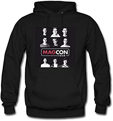 Men's Personalized Custom DIY design Magcon Boys Tour Classic Hoodie X-Large Black