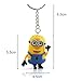 Despicable Me Minion Toy Rubber KeyChain figure 2pcs