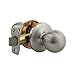 Kwikset 200P 15 CP Polo Hall and Closet Knob, Satin Nickel