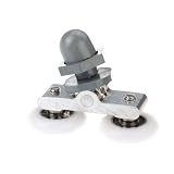 Elecday 25mm Diameter Double-Wheeled Replacement Shower Door Roller Runner Wheel