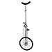 Fun 20 Inch Wheel Super-Tall Chrome Unicycle