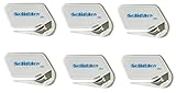 6 Pack - Premium Clear Letter Openers by SolidJoy