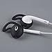 Earplus Earpod Cover for Apple EarPods - Secure Fit Grip Compatible with iPod touch nano, shuffle,iPhone 6 Earphone Earbuds Headphones - Perfect For Running Exercise Gym and Sports (1B+1W)
