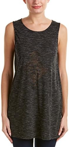 Lola Vs Harper Womens Laser Cut Top, S, Grey