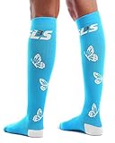 Women`s Comfy Compression Socks (20-30mmHg), Includes Happy Leg Guarantee - Choose 1 or 3 Pairs