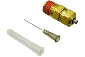 Pit Posse Nitrogen Needle Kit with Needle Head for Shocks| Compatible with Fox, Ohlins, Snowmobile, RZR, UTV