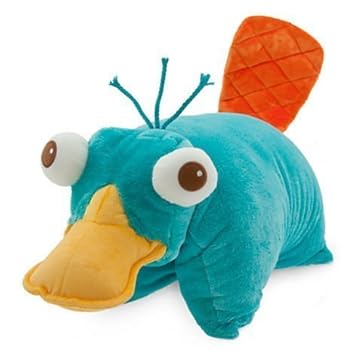 Disney Park Phineas And Ferb Perry The Platypus Pillow Pal Plush