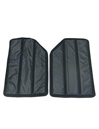 Amortiguador de ruidos rígido para Jeep Wrangler de 4 puertas, 4 unidades, color negro, de Bolaxin