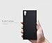 Sony Xperia XA1 Case with Screen Protector (Not Glass), PC Ultra Thin Slim Fit Case, Non Slip Salient Point Surface for Excellent Grip Anti-Fingerprint Cover Phone Cases for Sony Xperia XA1 (Gold)