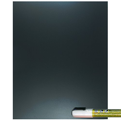Cohas Eco Chalkboard includes 1 Unframed Blackboard and Liquid Chalk
Marker, 8 x 10 Inches Each, White Marker