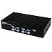 StarTech.com 4 Port Rack Mountable USB KVM Switch with Audio & USB Hub - KVM / audio / USB switch - 4 x KVM / audio / USB - 1 local user - desktop - SV431USBAE