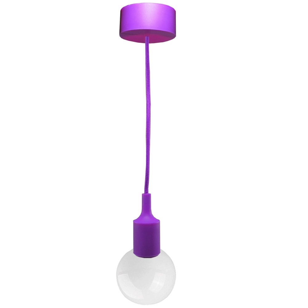 LAES 987768 Pendant, Purple, 12 x 14 cm