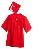 Jostens Graduation Cap and Gown Package Extra Small Red