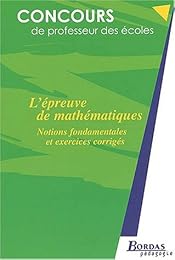 L' épreuve de mathématiques