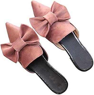 bow mules flat