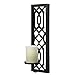 Hosley 16.5 Inch High Metal Wall Sconce - Your Choice of Colors/Design. Great Wall Decor Ideal Gift for Wedding Party Spa Home Decor O5 (A-Oil Rubbed Bronze)
