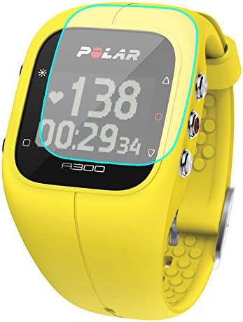 3X Polar A300 Screen Protector [Diamond Tough Film-Sparkles like Glitter] Full Coverage [Easy Install] [3 Pack] Made in the USA]