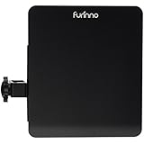 Furinno MP01-BK Mousepad Attachable to Aluminum Folding LaptopTray Stand, Black