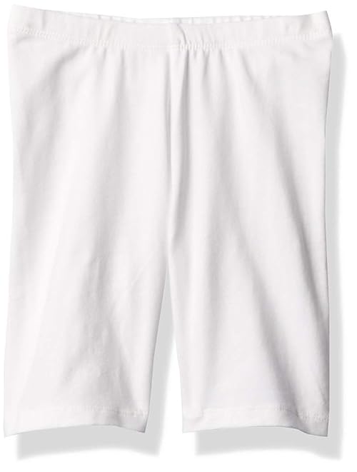 The Children's Place Girls' Mix And Match Bike Shorts White XXL (16)