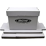 (5) BCW Brand SHORT Comic Storage Box - Holds 150 - 175 Comic Books - CXBCSHORT
