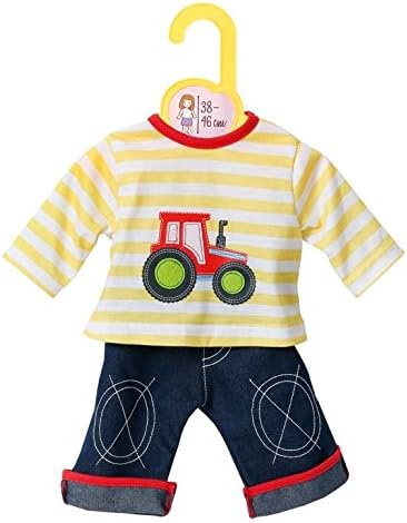 Zapf Creation 870037 – Dolly Moda Jeans with Shirt, 38 – 46 cm
