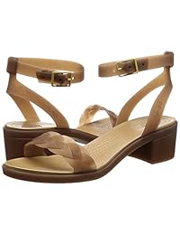 Crocs Women's Isabella Block Heel W Wedge Sandal
