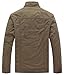 WenVen Men's Winter Puffer Coat Cotton Windbreaker Parka Fleece Jacket