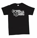 I've Been Known To Flash People T-Shirt Funny Photographer Photography Camera