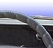 Classic Grip Synthetic Leather DIY Wrap Black Steering Wheel Cover Tie - LARGE 16