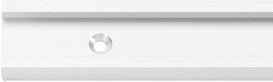 belupai 800mm T-Slot T-Track Miter Track Jig Fixture Slot Straight Edge Clamping Tool 30x12.8mm Guide Aluminum Alloy T-Slot Track Locking Handle Heavy Gauge for Woodworking Router Table Saw - Image 5