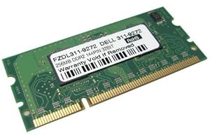 256MB DDR2 144Pin SODIMM Memory for DELL 2135cn MFC Laser Printer Memory (DELL P/N 311-9272)