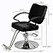 CooFel Hydraulic Barber Chair Classic Styling Heavy Duty Hydraulic Pump Barber Chair Beauty Spa Styling Chair for Hair Stylist Women Men