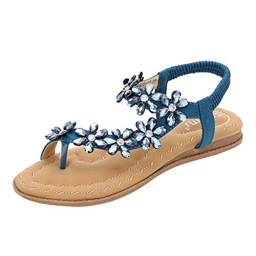 Thong-Sandals-for-Women-BeachBohemia-Floral-Flat-Sandals-T-Strap-Summer-Beach-Glitter-Beaded-Elastic-Flip-Flop-Thong-Shoes